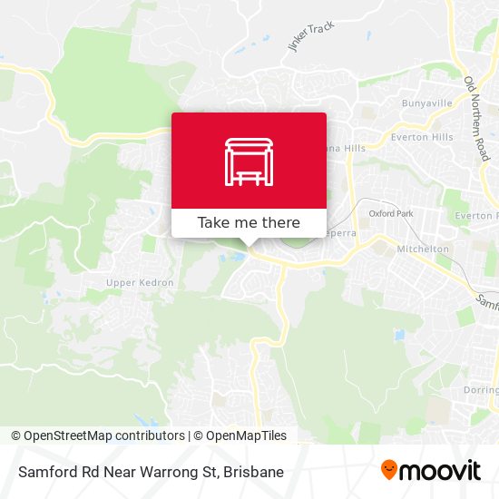 Samford Rd Near Warrong St map