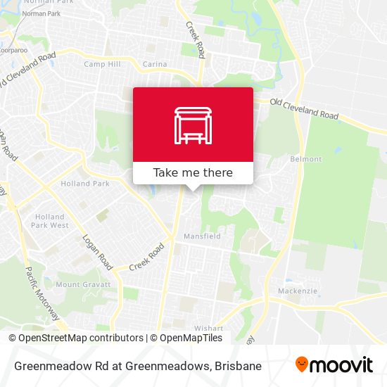 Greenmeadow Rd at Greenmeadows map