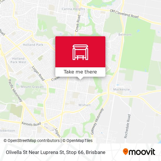 Olivella St Near Luprena St, Stop 66 map