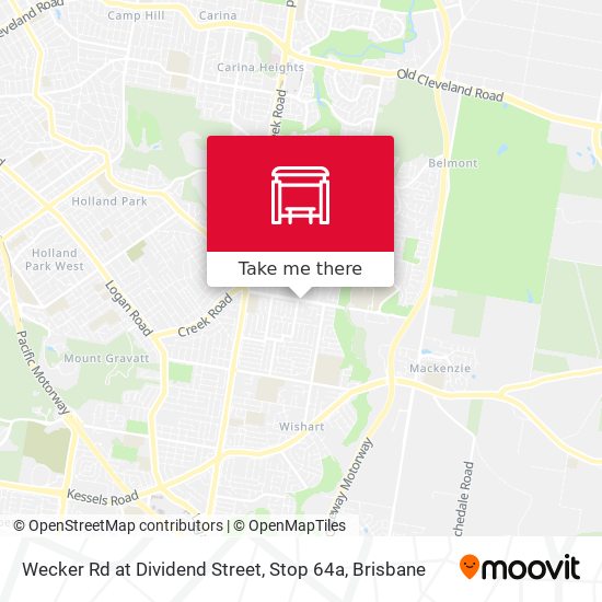 Wecker Rd at Dividend Street, Stop 64a map