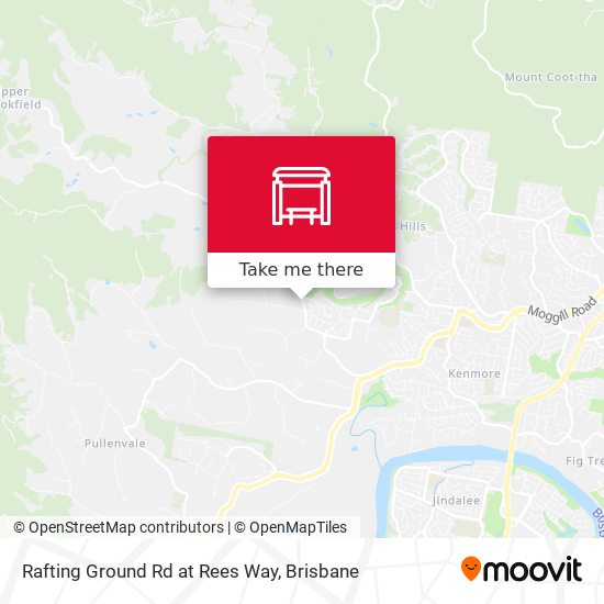 Rafting Ground Rd at Rees Way map