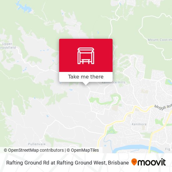 Rafting Ground Rd at Rafting Ground West map