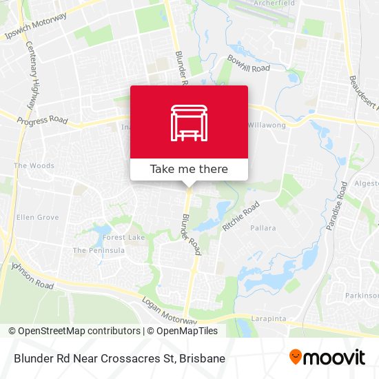 Blunder Rd Near Crossacres St map