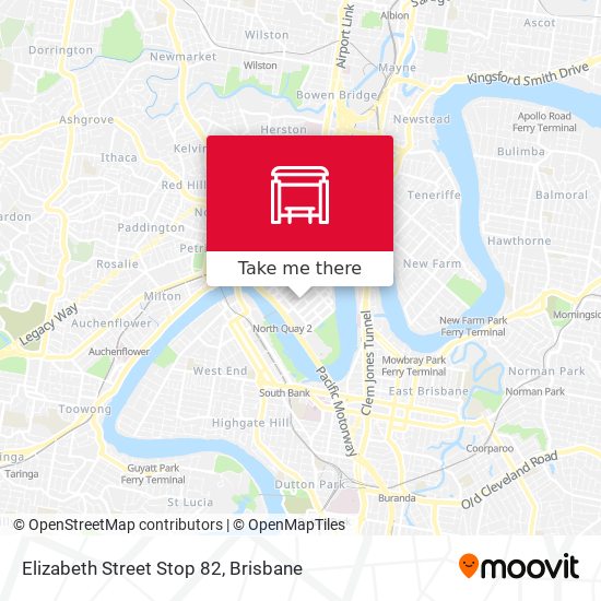 Elizabeth Street Stop 82 map