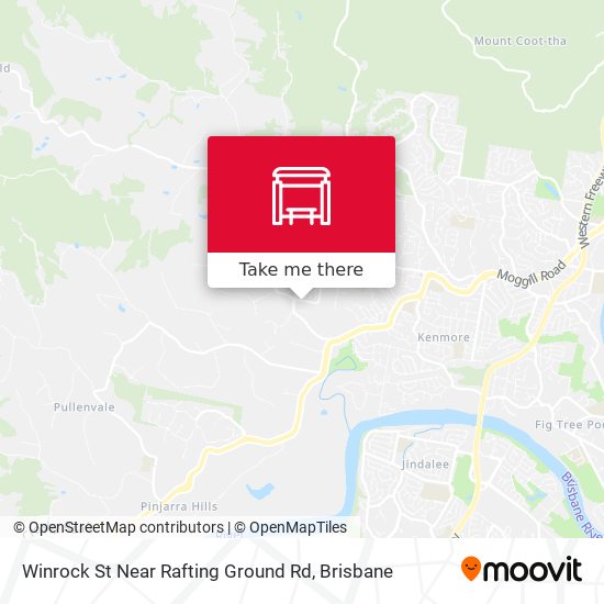 Winrock St Near Rafting Ground Rd map