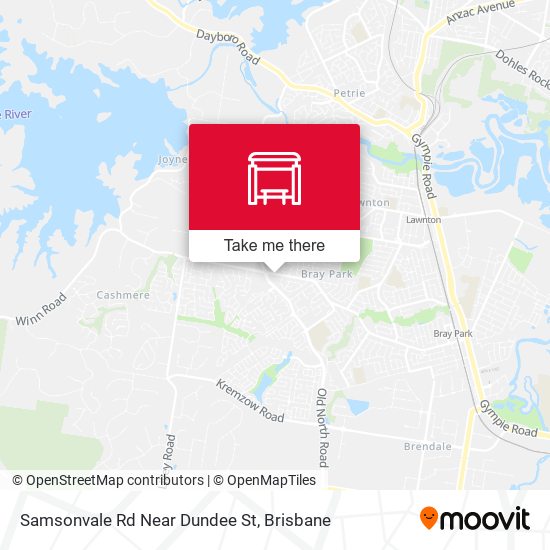 Samsonvale Rd Near Dundee St map