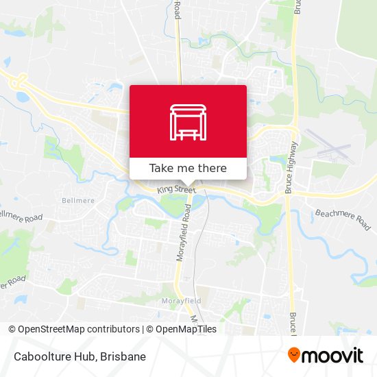 Caboolture Hub map