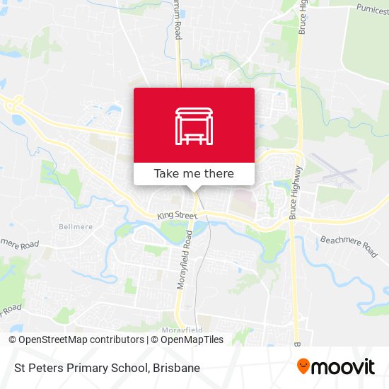 St Peters Primary School map