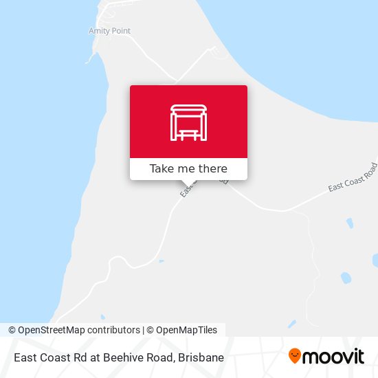 East Coast Rd at Beehive Road map