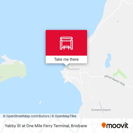 Yabby St at One Mile Ferry Terminal map