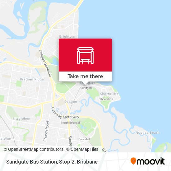 Sandgate Bus Station, Stop 2 map