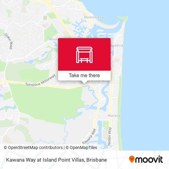 Kawana Way at Island Point Villas map