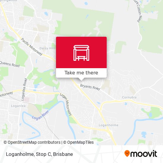Loganholme, Stop C map