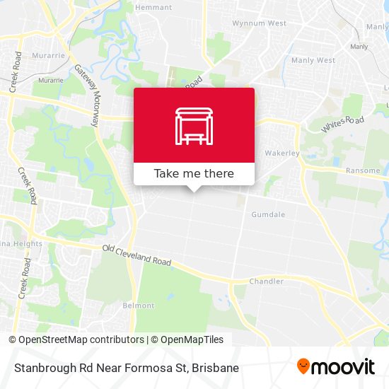 Stanbrough Rd Near Formosa St map