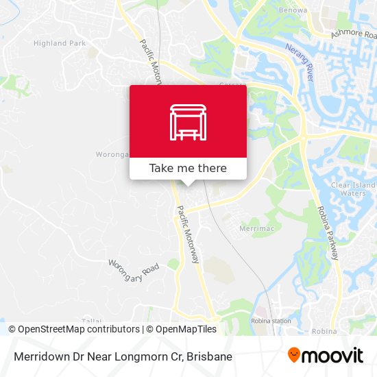 Merridown Dr Near Longmorn Cr map