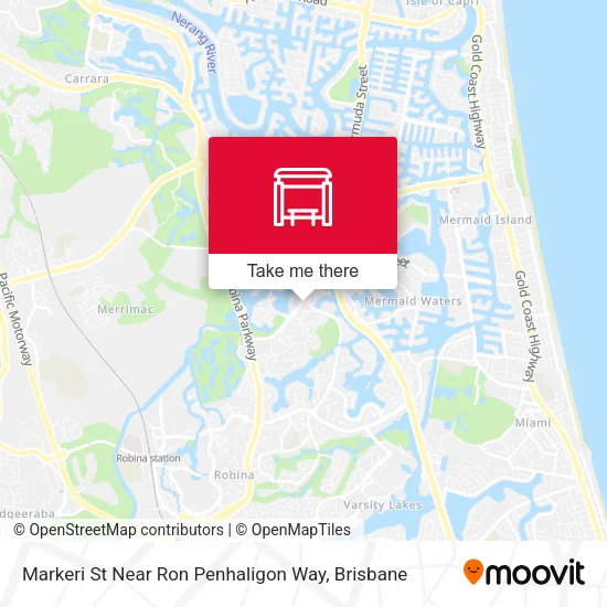 Markeri St Near Ron Penhaligon Way map
