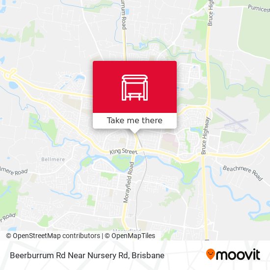 Mapa Beerburrum Rd Near Nursery Rd