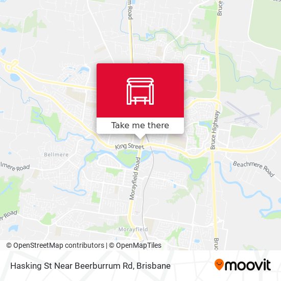 Mapa Hasking St Near Beerburrum Rd