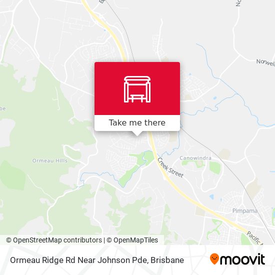 Ormeau Ridge Rd Near Johnson Pde map
