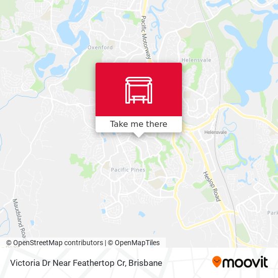 Victoria Dr Near Feathertop Cr map