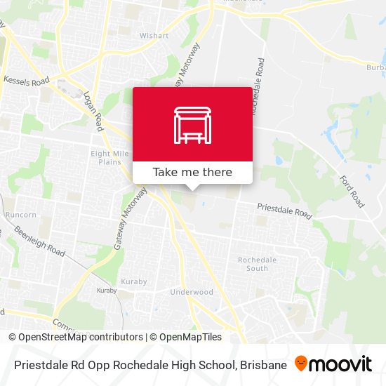Priestdale Rd Opp Rochedale High School map