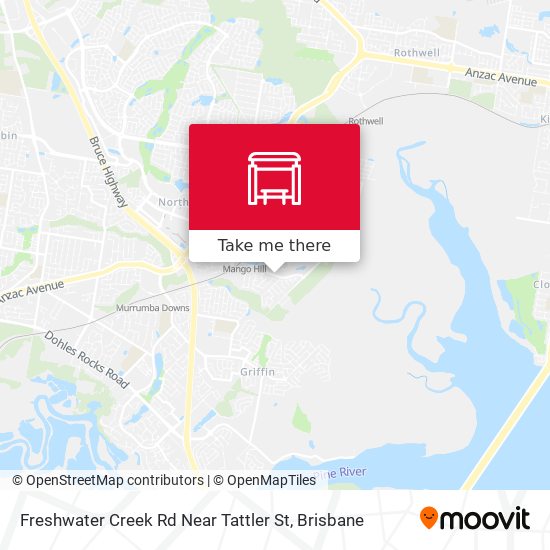 Freshwater Creek Rd Near Tattler St map