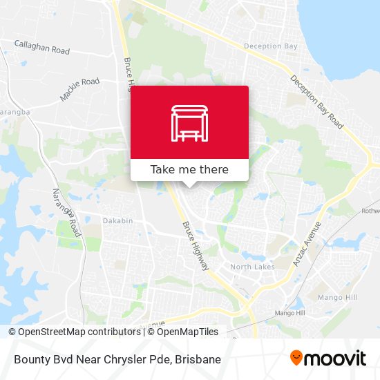 Bounty Bvd Near Chrysler Pde map