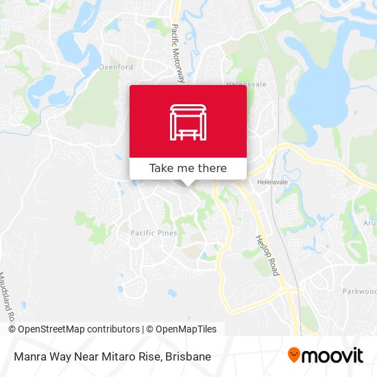 Manra Way Near Mitaro Rise map