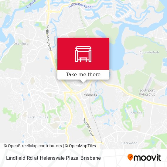 Mapa Lindfield Rd at Helensvale Plaza