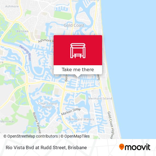 Rio Vista Bvd at Rudd Street map