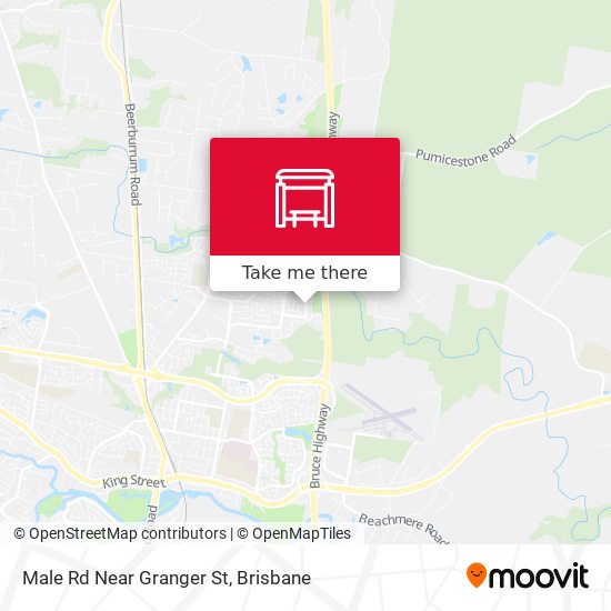 Male Rd Near Granger St map