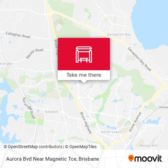 Aurora Bvd Near Magnetic Tce map