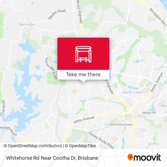 Whitehorse Rd Near Cootha Dr map