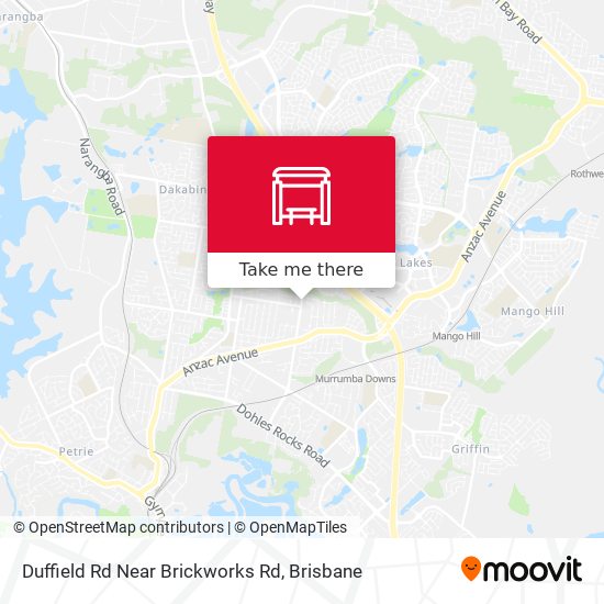 Duffield Rd Near Brickworks Rd map