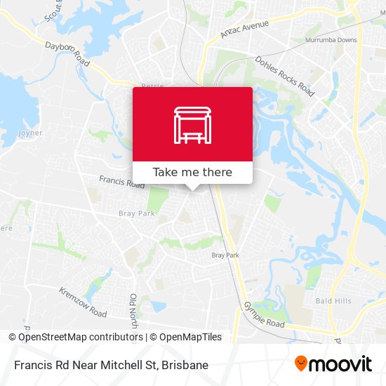 Francis Rd Near Mitchell St map