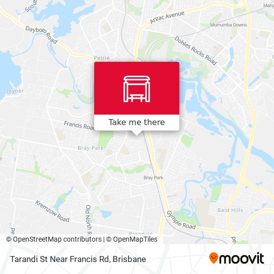 Tarandi St Near Francis Rd map