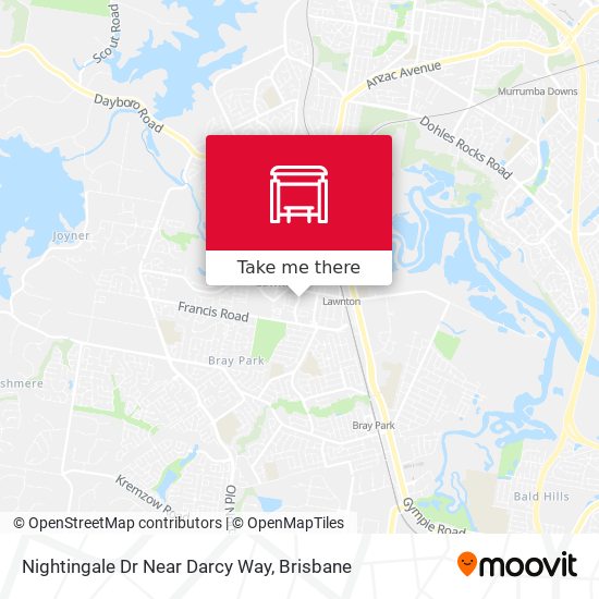Nightingale Dr Near Darcy Way map