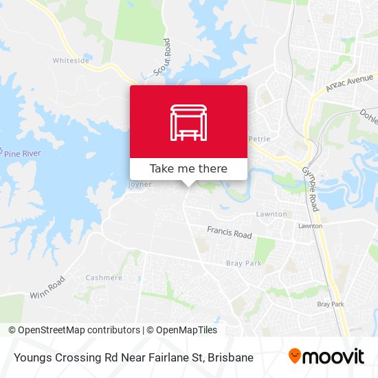 Youngs Crossing Rd Near Fairlane St map