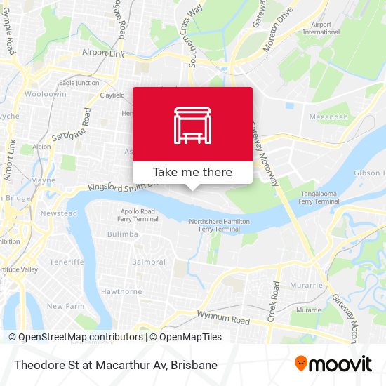 Theodore St at Macarthur Av map
