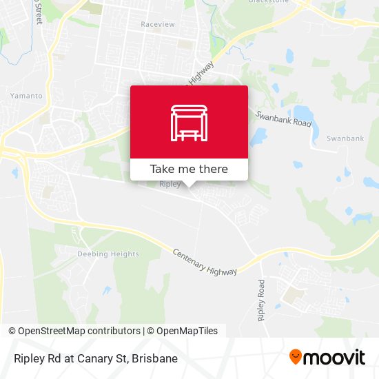 Ripley Rd at Canary St map