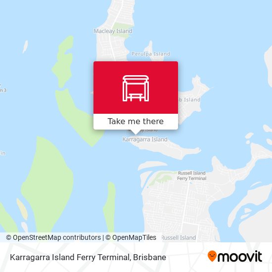 Karragarra Island Ferry Terminal map