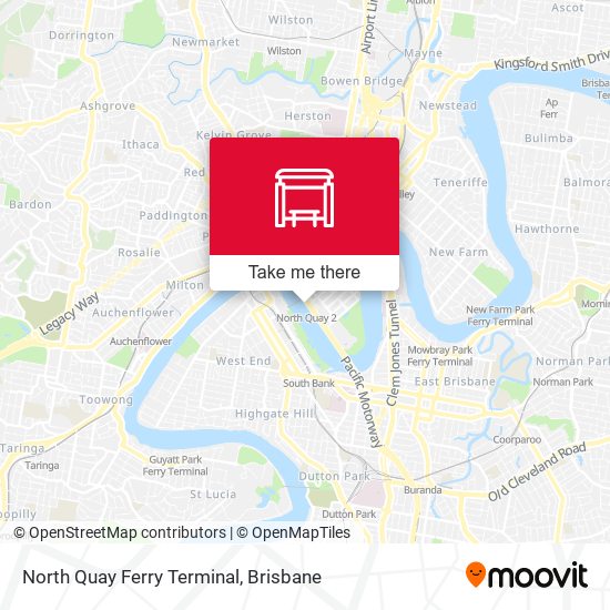 Mapa North Quay Ferry Terminal