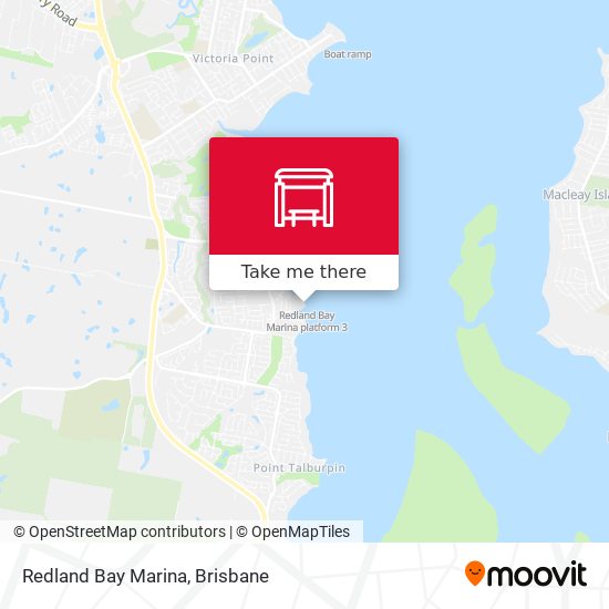 Redland Bay Marina map