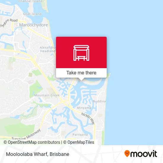 Mapa Mooloolaba Wharf