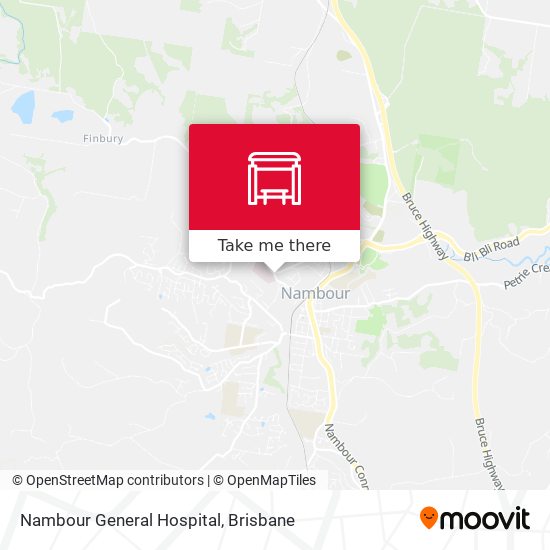 Nambour General Hospital map