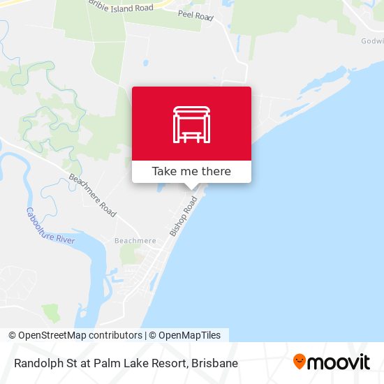 Randolph St at Palm Lake Resort map