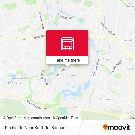 Mapa Ritchie Rd Near Kraft Rd