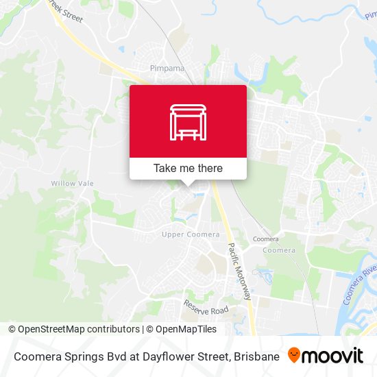 Coomera Springs Bvd at Dayflower Street map