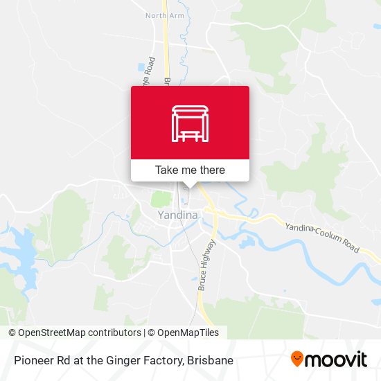 Pioneer Rd at the Ginger Factory map