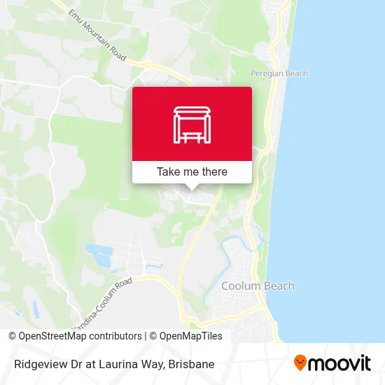 Mapa Ridgeview Dr at Laurina Way